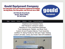 Tablet Screenshot of gould-me.com